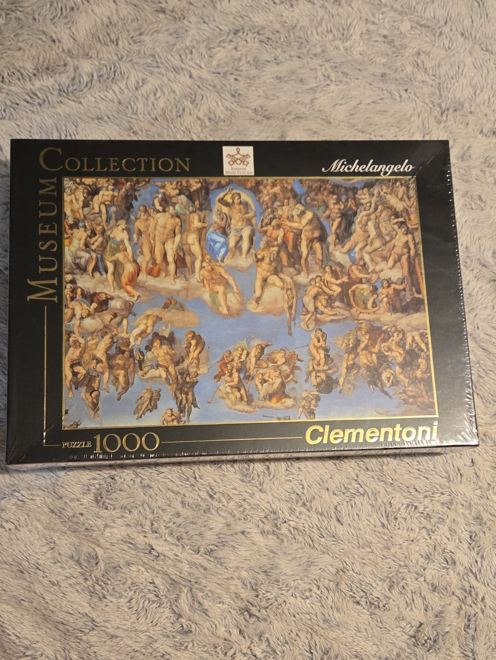 NEW Clementoni Museum Collection 1000 Pc Puzzle Michelangelo Universal Judgement